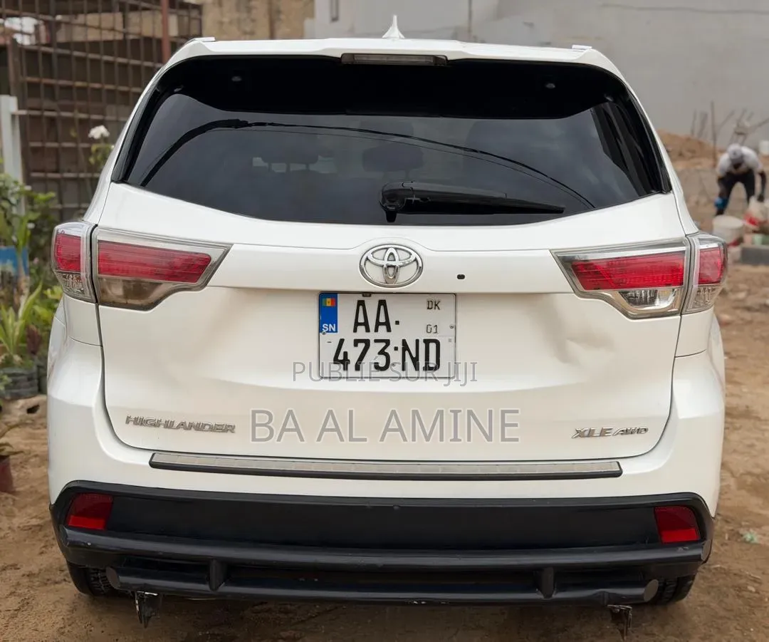 Toyota Highlander 2016 Blanc