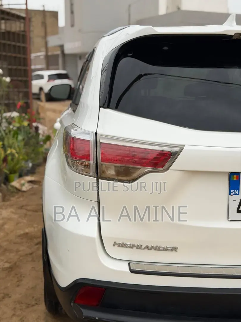 Toyota Highlander 2016 Blanc