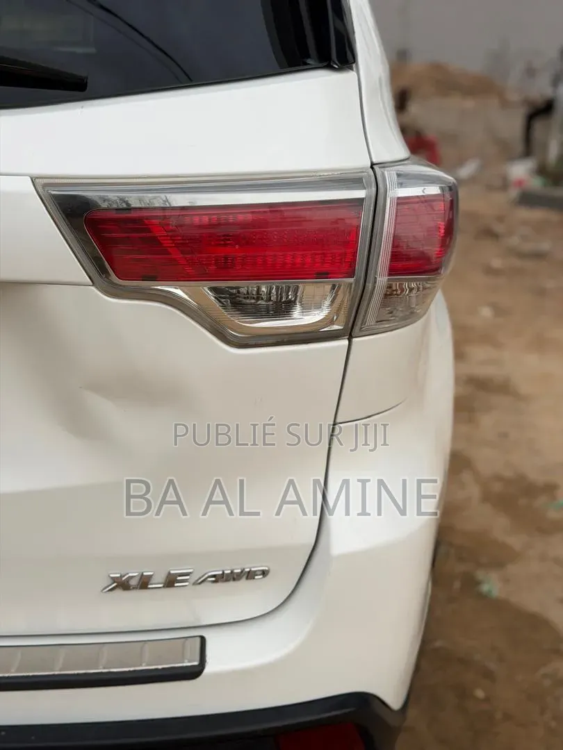Toyota Highlander 2016 Blanc