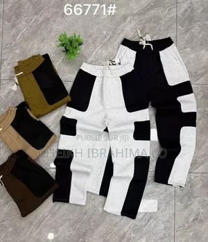 Pantalon Bas Larges Coton Original