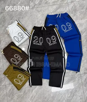 Pantalon Bas Larges Coton Original
