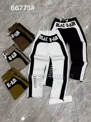 Pantalon Bas Larges Coton Original