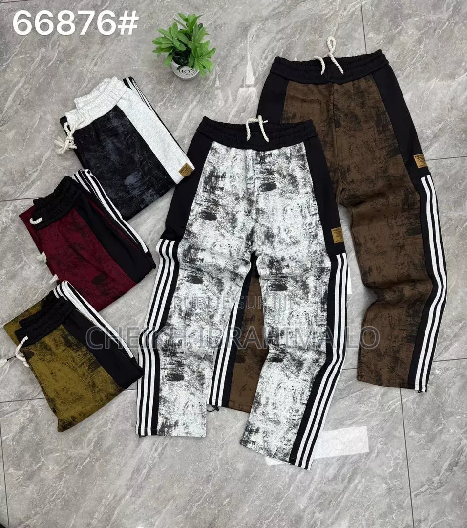 Pantalon Bas Larges Coton Original