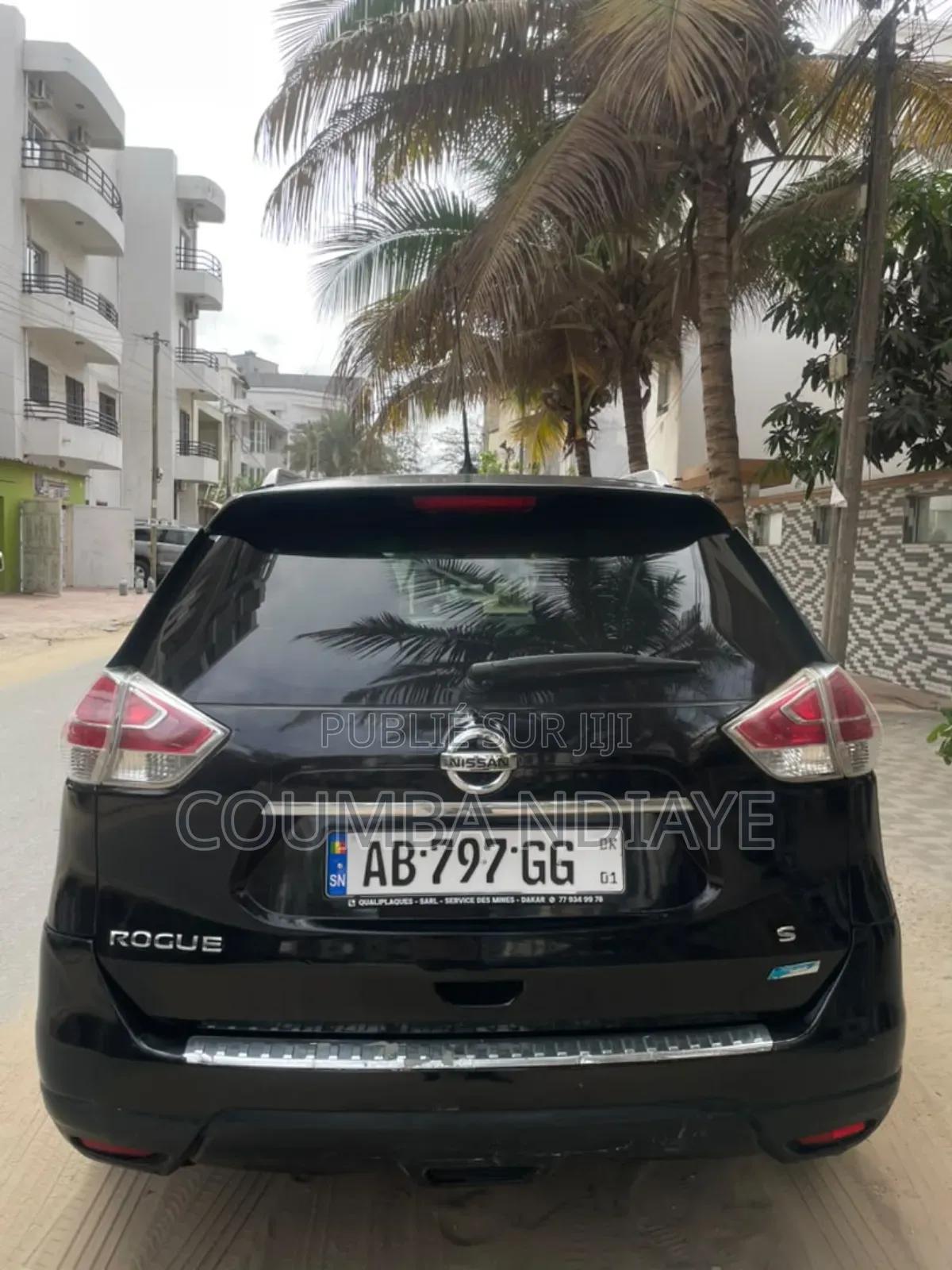 Nissan Rogue 2014 Noir Mat