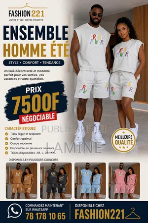 Ensemble Homme