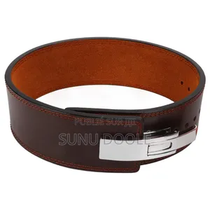 Ceinture De Musculation en Cuir, Soutien Lombaire Pour Les Squats