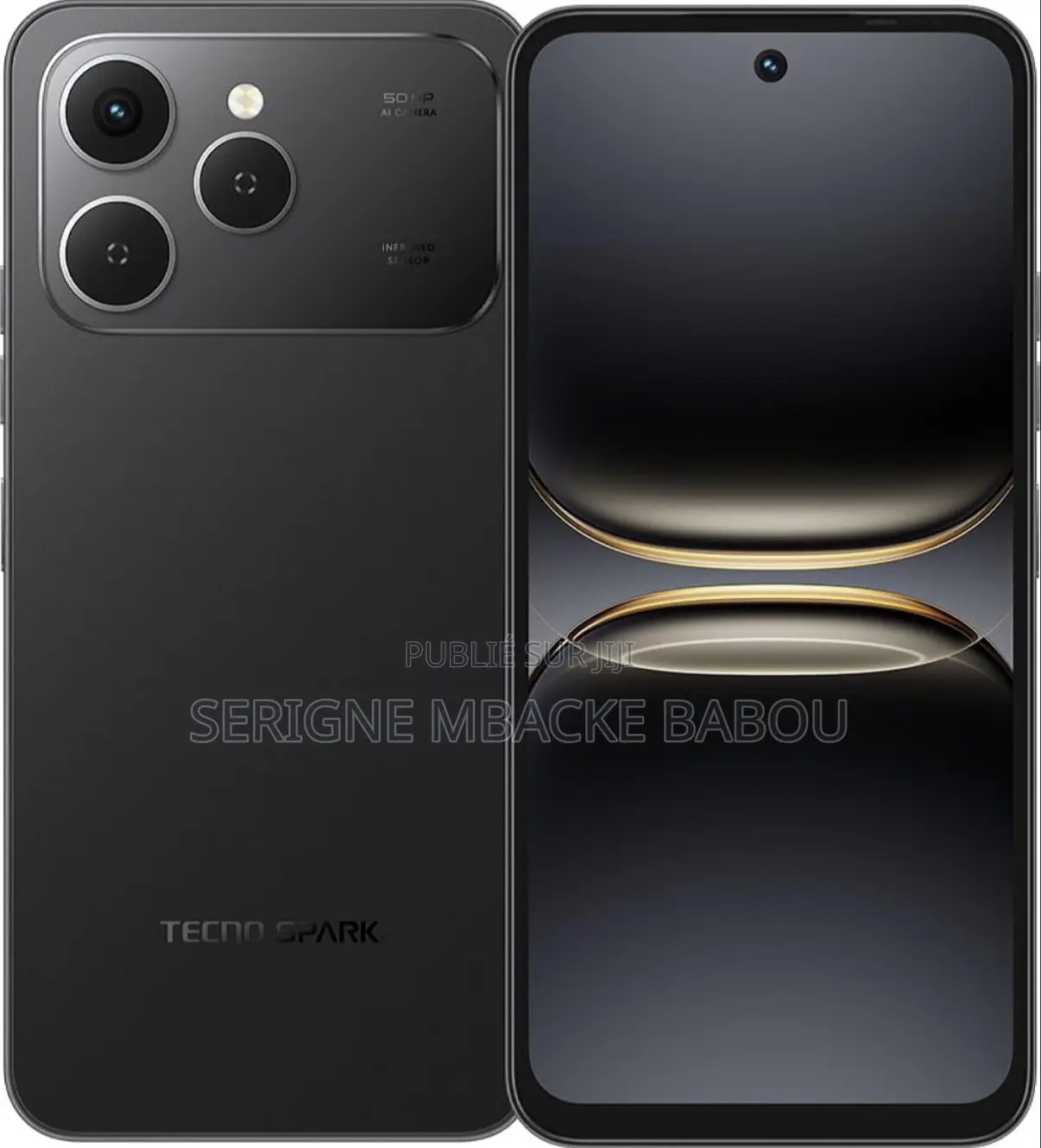 Nouveau Tecno Spark 40 128 GB Noir