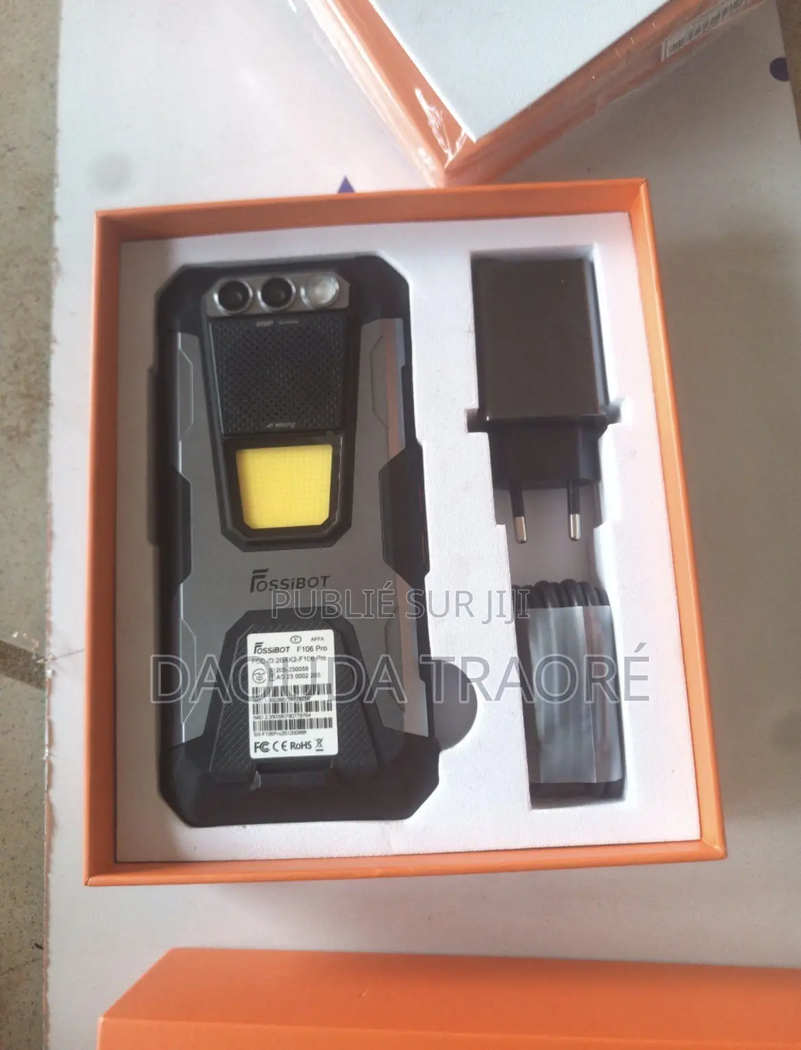 Nouveau Fossibot F106 Pro 256 GB Noir