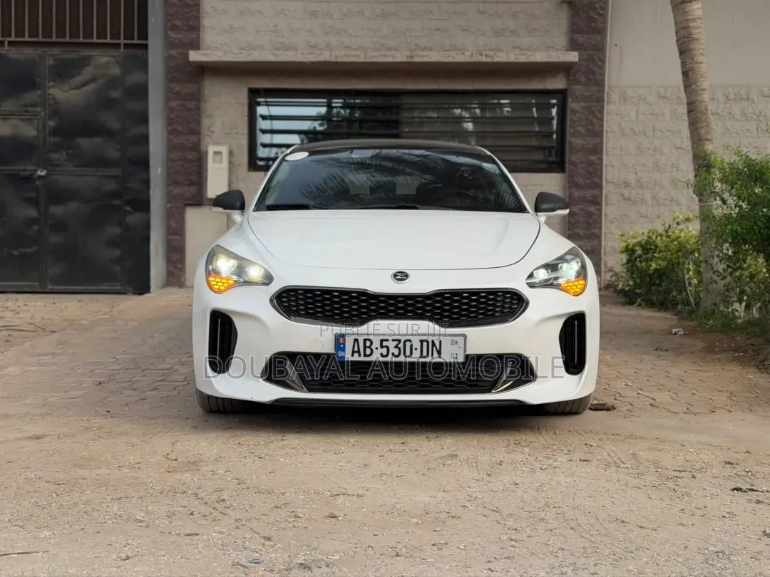 Kia Stinger 2018 Blanc