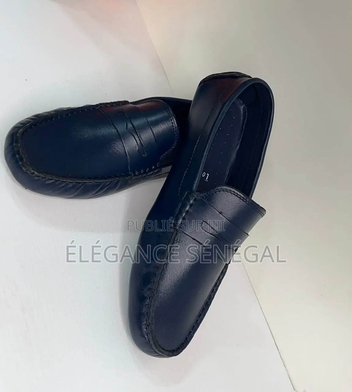 Mocassin Cuir Véritable Pour Homme Dakar