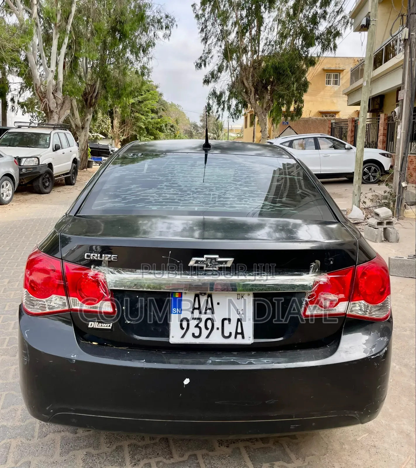 Chevrolet Cruze 2014 Noir Mat