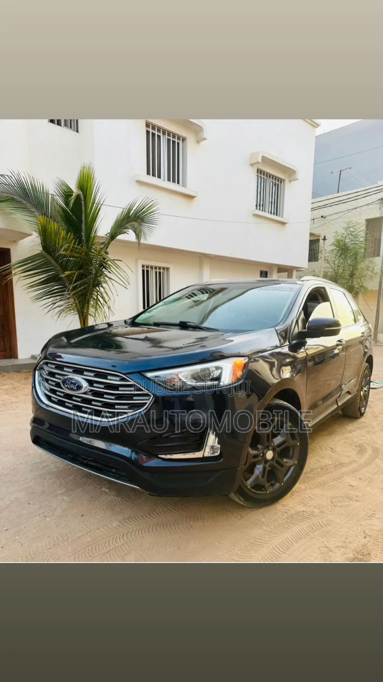 Ford Edge SEL AWD 2019 Bleu
