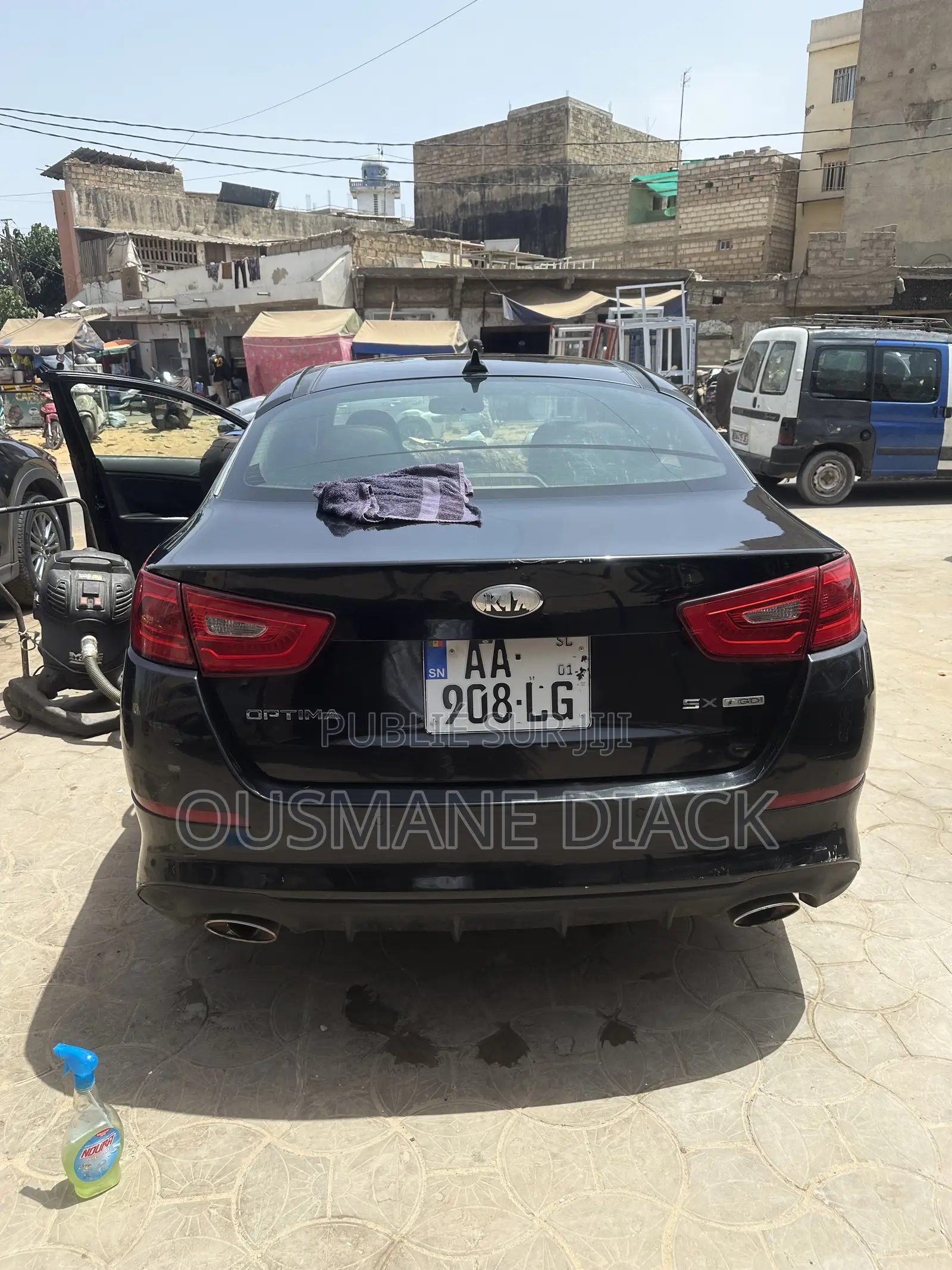 Kia Optima SX Turbo 4dr Sedan (2.0L 4cyl Turbo 6A) 2014 Noir