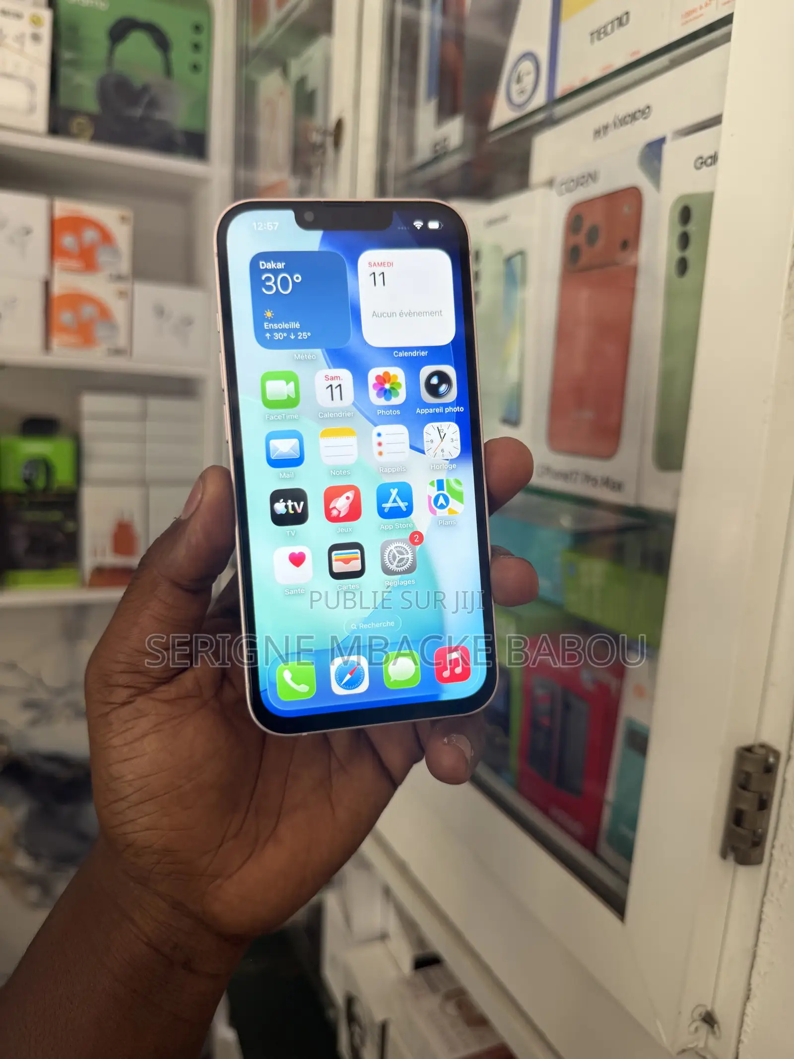 Nouveau Apple iPhone 13 128 GB Or rose