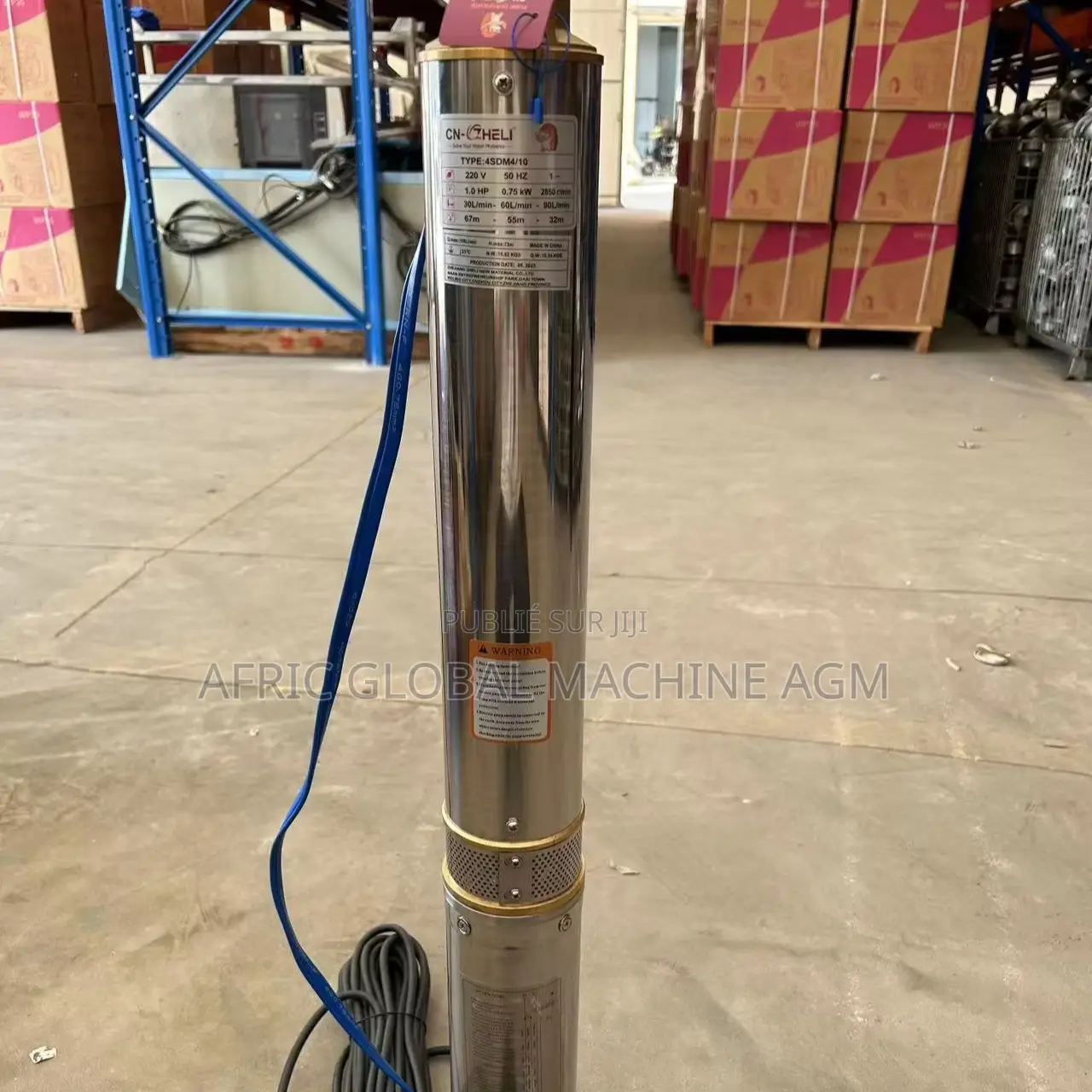 Pompes Immergées Électriques Vackson Disponibles Au Sénégal
