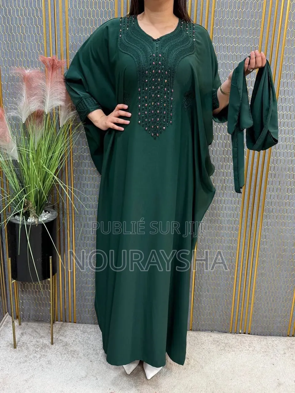 Abayas Marocain en Crêpe Premium
