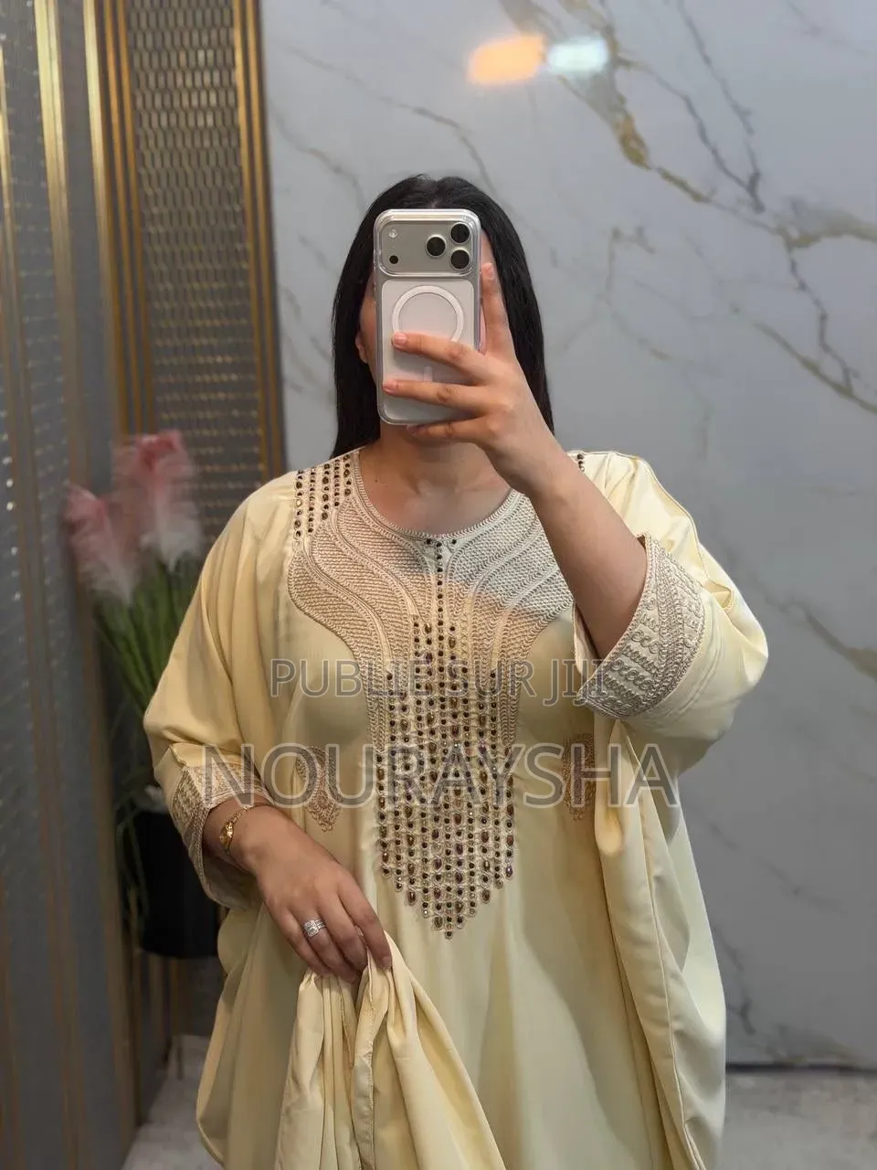 Abayas Marocain en Crêpe Premium