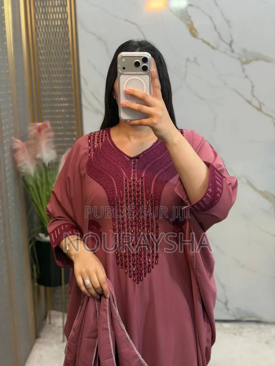 Abayas Marocain en Crêpe Premium