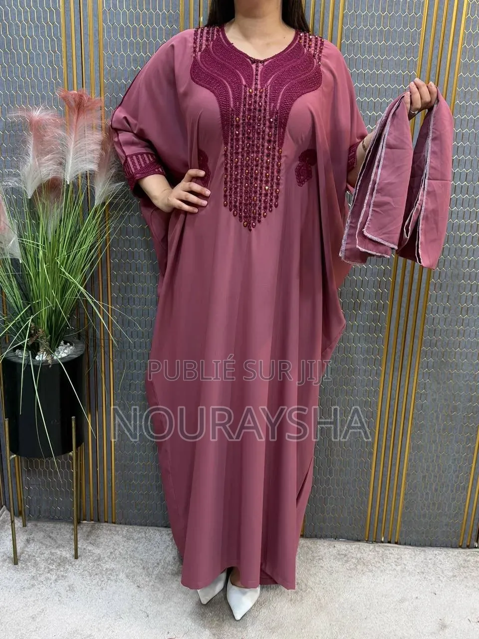 Abayas Marocain en Crêpe Premium