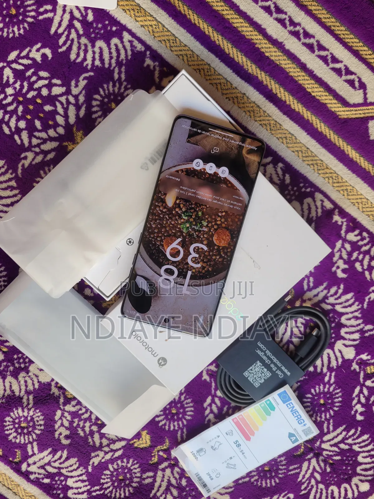 Nouveau Motorola Edge 60 Fusion 256 GB Gris