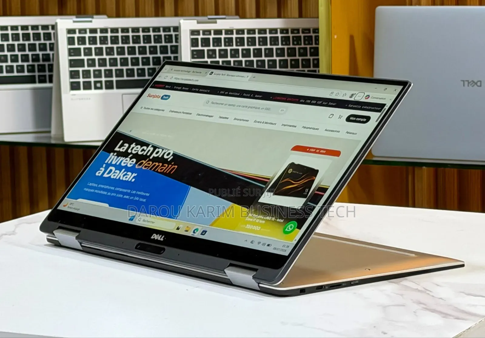 Nouveau Ordinateur portable Dell XPS 13 16GB Intel Core i7 SSD 256GB