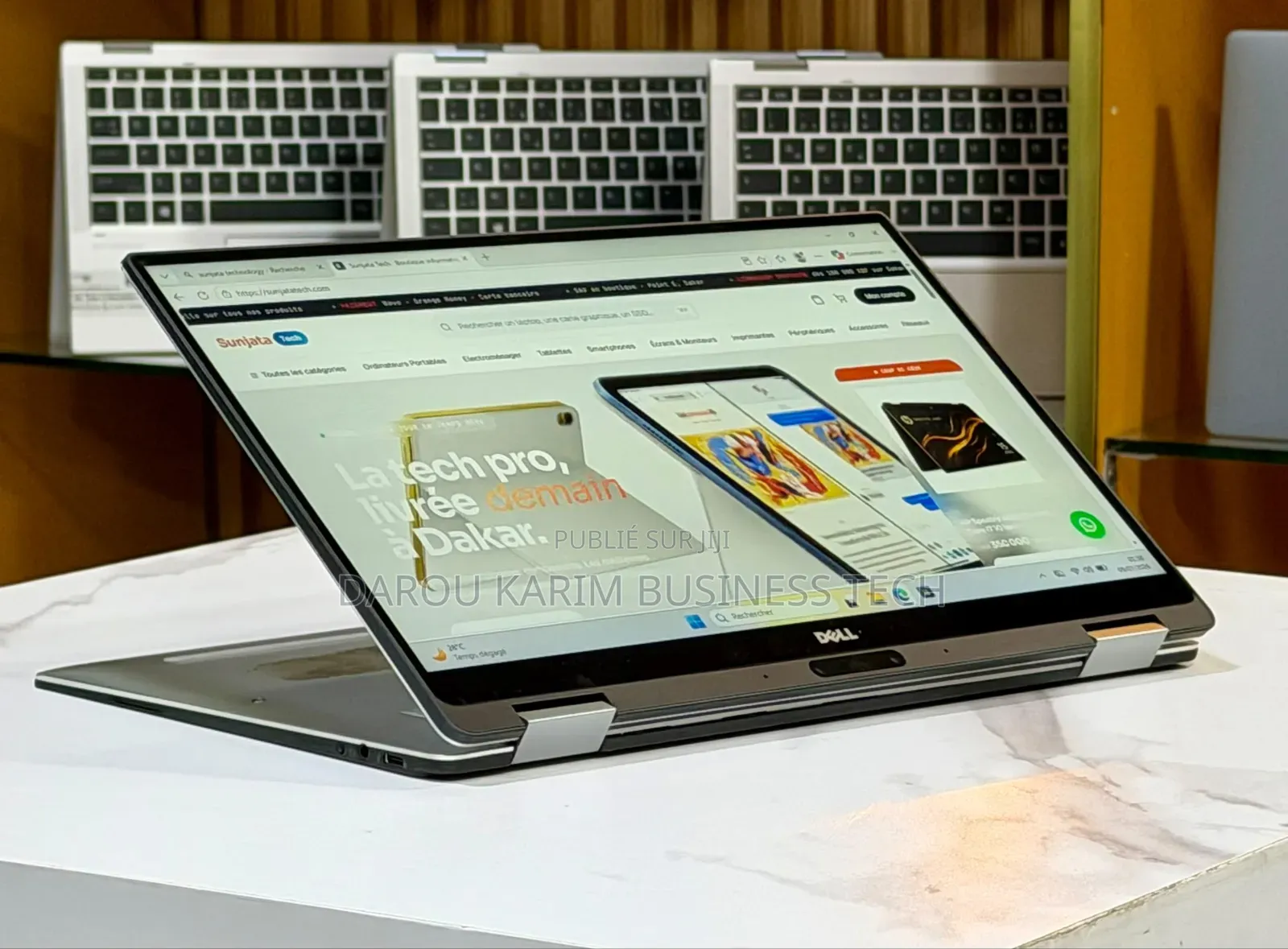Nouveau Ordinateur portable Dell XPS 13 16GB Intel Core i7 SSD 256GB
