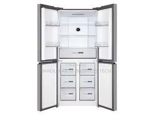 Refrigerateur Finix Side by Side 4portes 550litres Inverter Gris Fin55