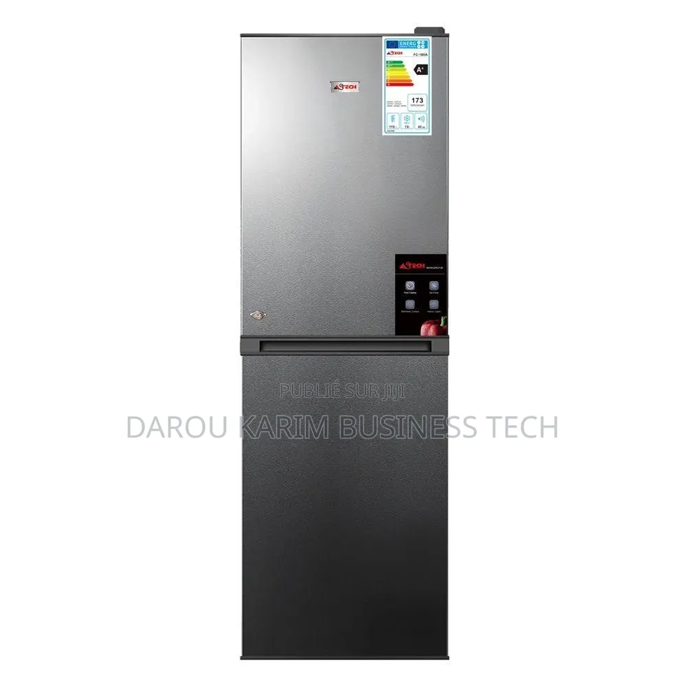Refrigerateur Astech Combine 3tiroirs Gris Fc180s