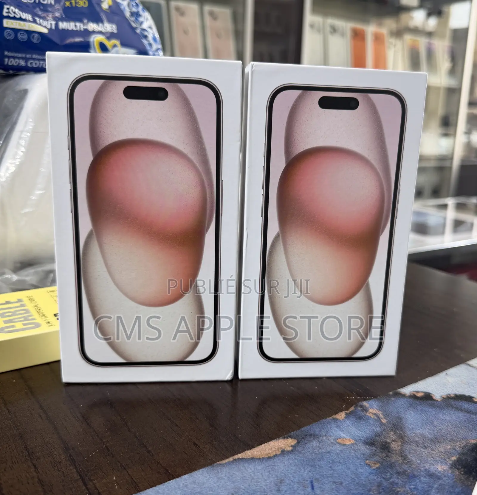 Nouveau Apple iPhone 15 256 GB Rose