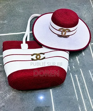 Sac Plage Avec Chapeau