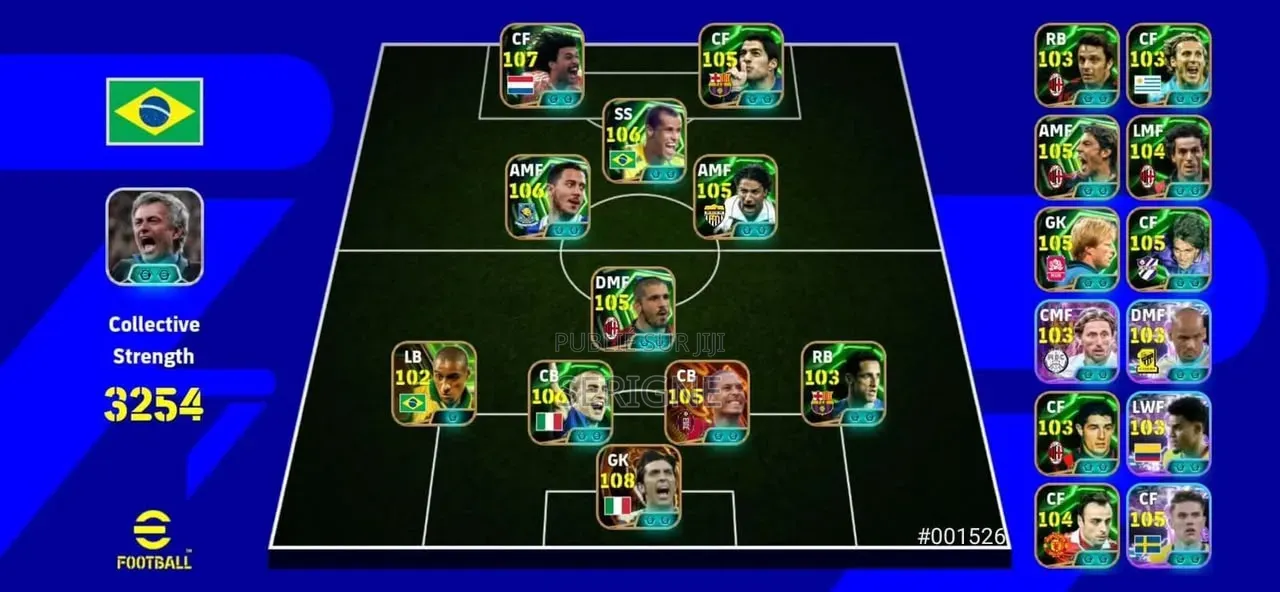 Compte Efootball