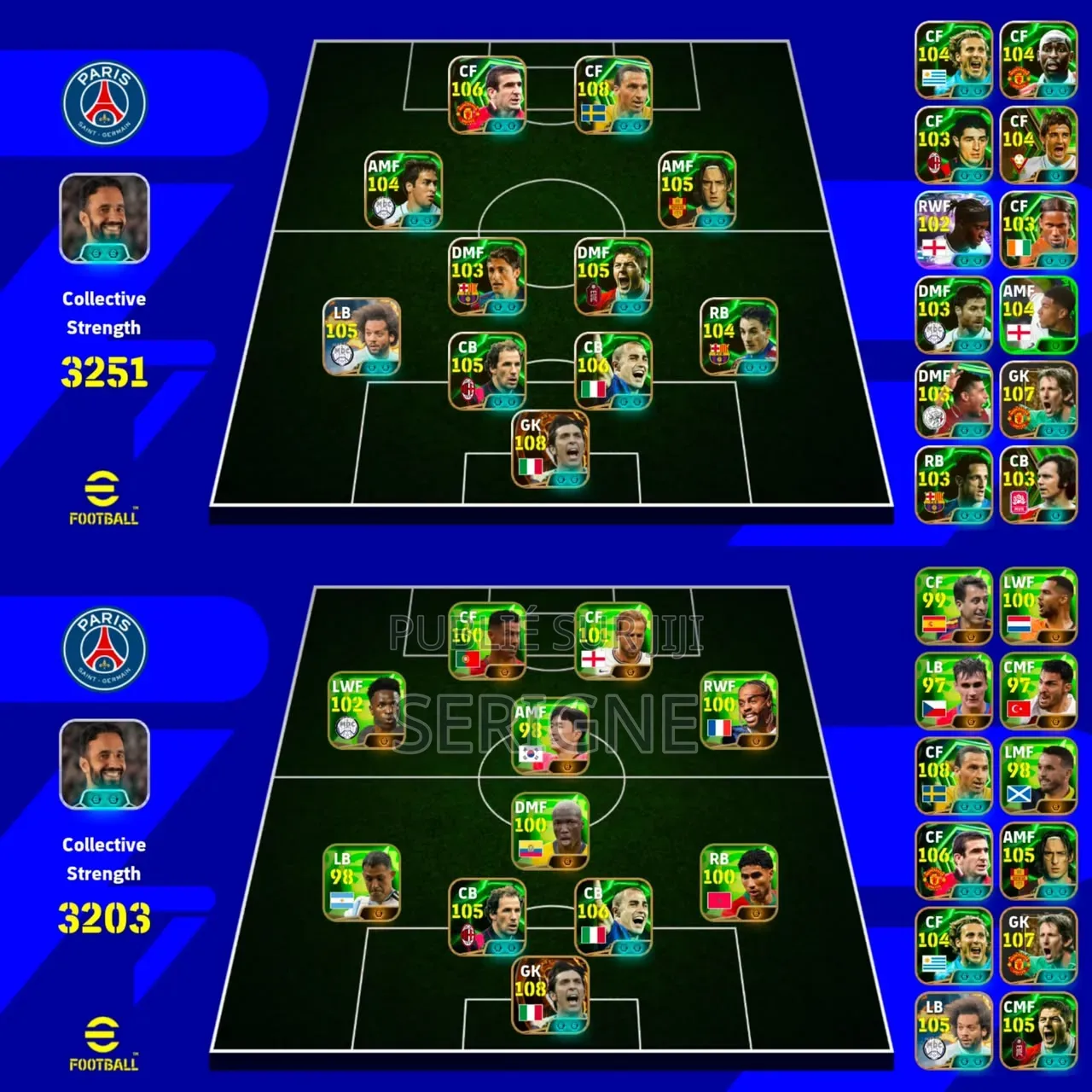 Compte Efootball