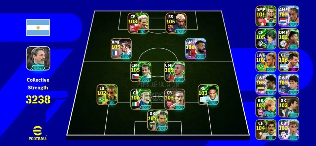 Compte Efootball