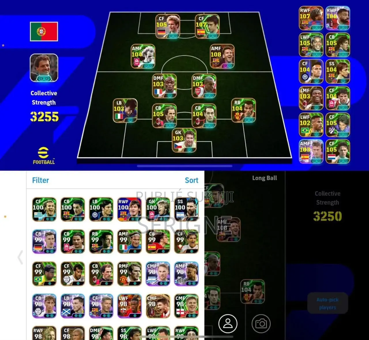 Compte Efootball