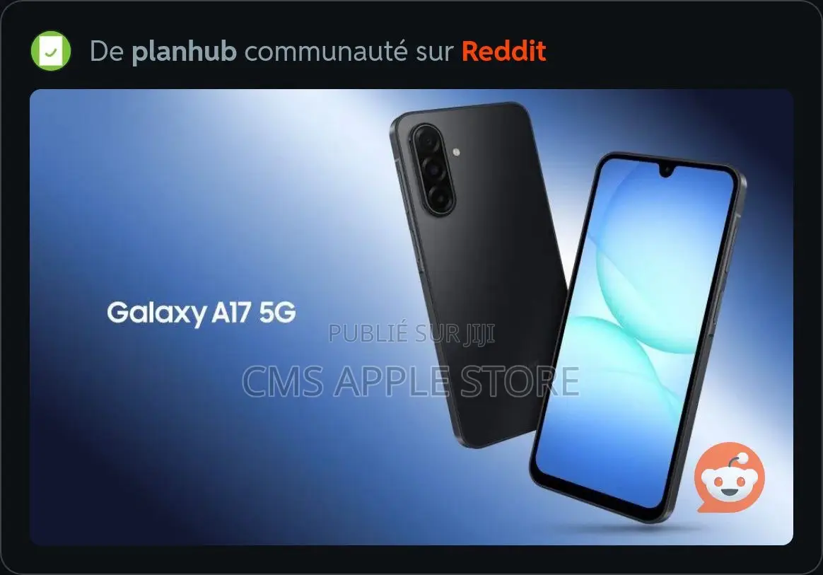 Nouveau Samsung Galaxy A17 128 GB Bleu