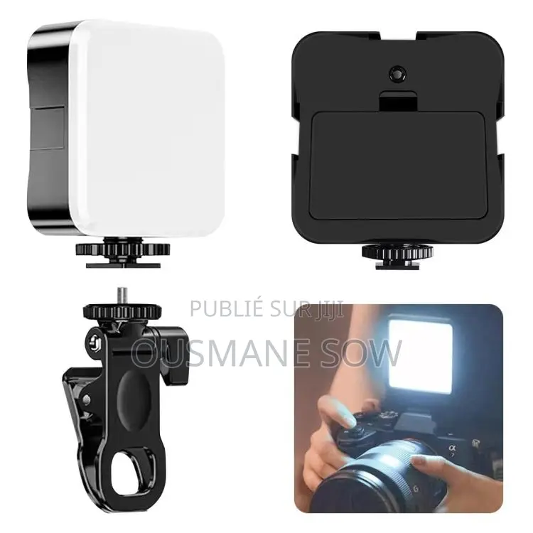 Mini Lampe Led Vidéo Rechargeable – Éclairage Professionnel