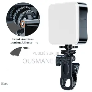 Mini Lampe Led Vidéo Rechargeable – Éclairage Professionnel