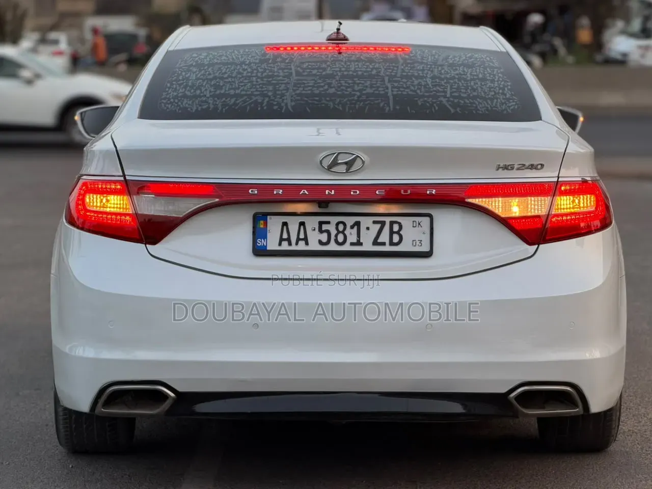 Hyundai Grandeur 2017 Blanc