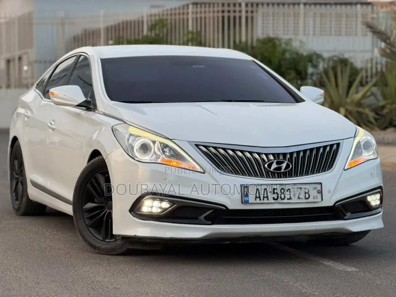 Hyundai Grandeur 2017 Blanc