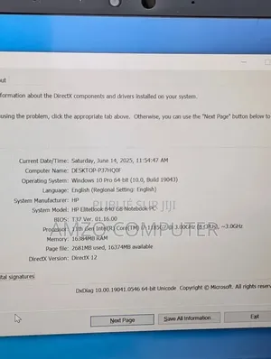 Nouveau HP EliteBook 840 G8 8GB Intel Core i7 SSD 256GB