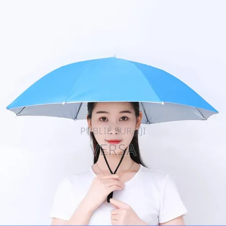 Parapluie-Chapeau Mains Libres