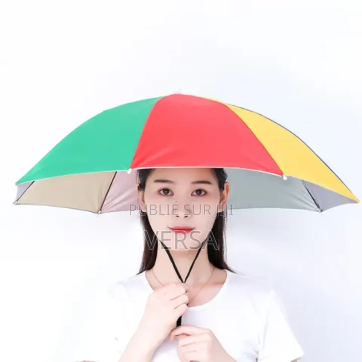 Parapluie-Chapeau Mains Libres