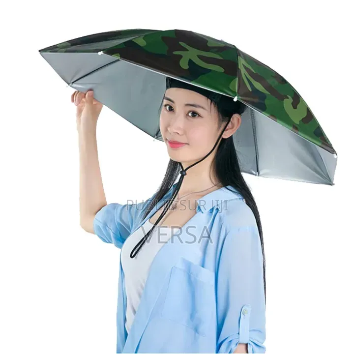 Parapluie-Chapeau Mains Libres