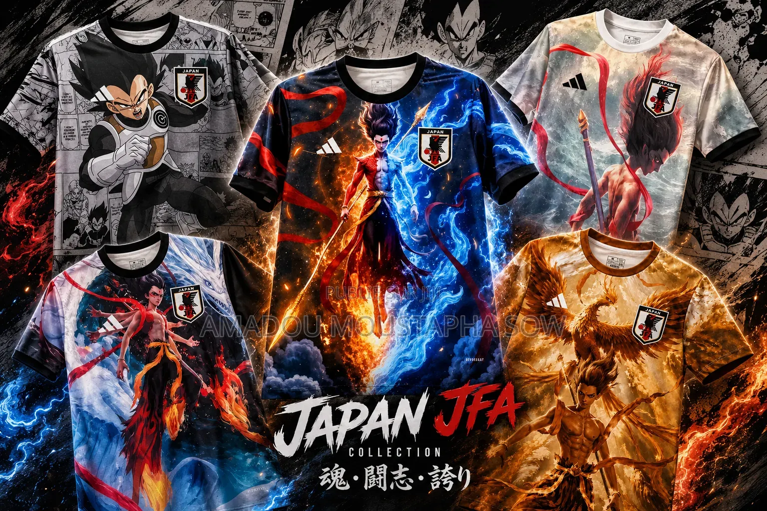 Maillots Manga - Le Style Des Vrais Fans !