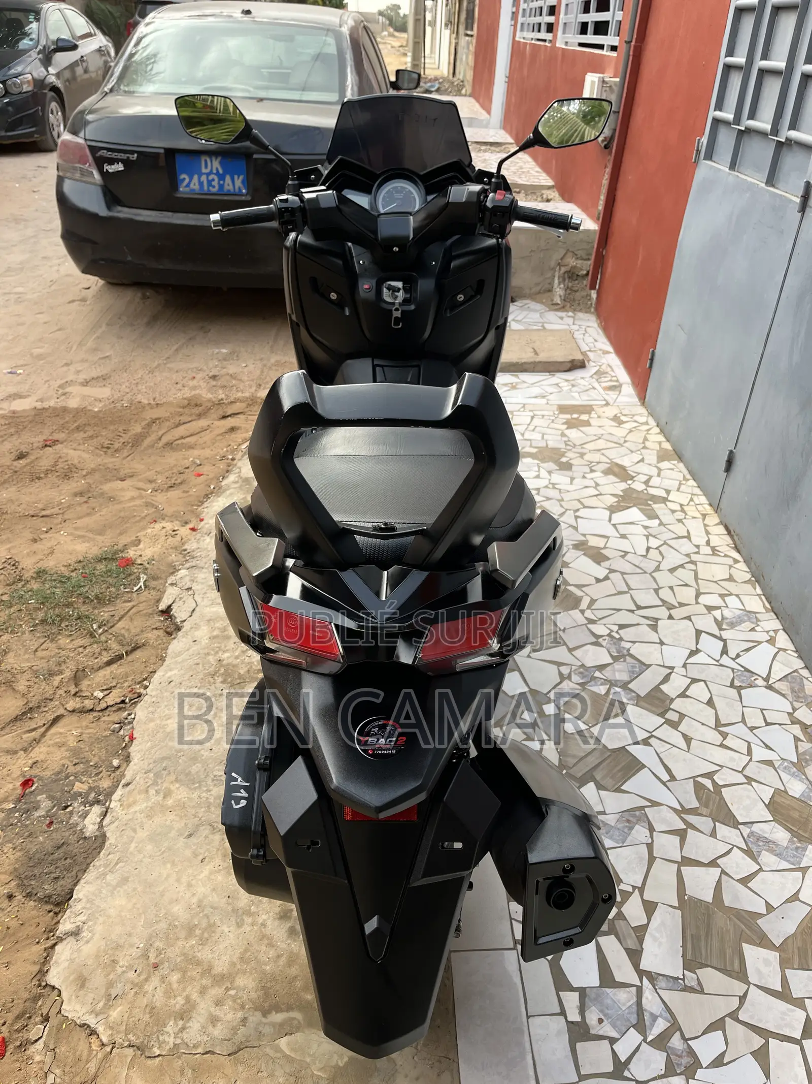 Nouveau Wottan Motor Storm-T 125 2022 Noir