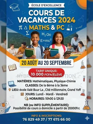Cours De Vacances