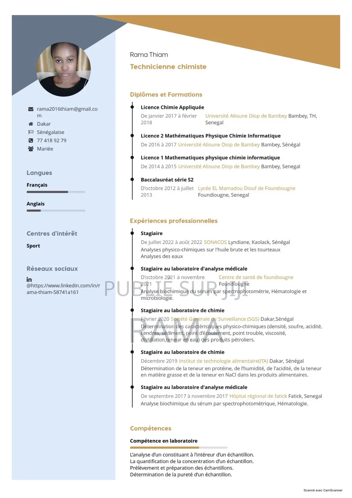 Technicienne De Laboratoire