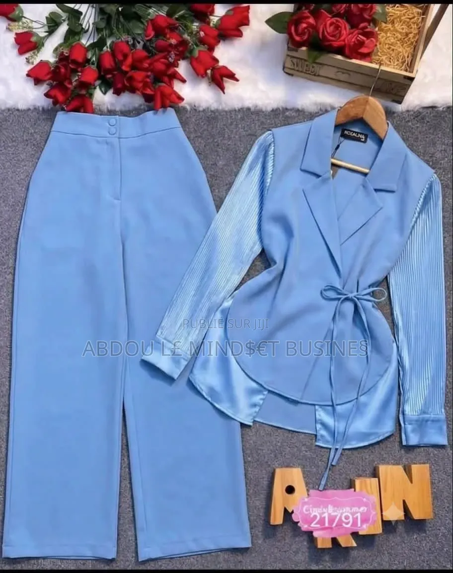 Ensemble Vestes Longue Manches Bas Larges