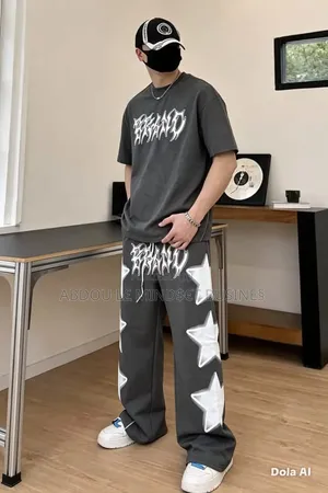 Ensemble Homme Bas Larges Disponible