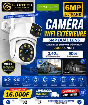 Caméra De Surveillance Double Objectif